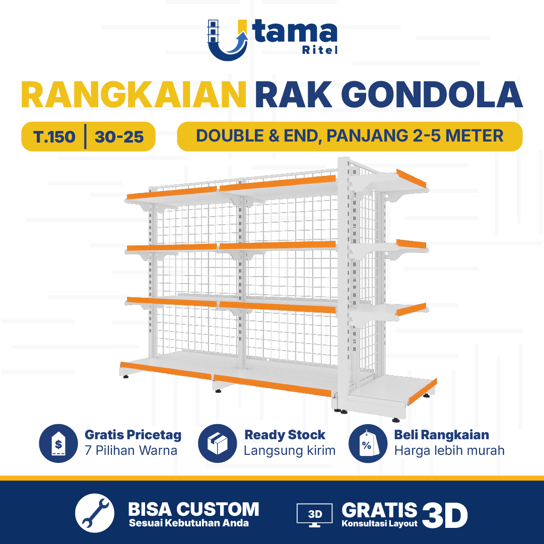 Rak Gondola Double 30-25