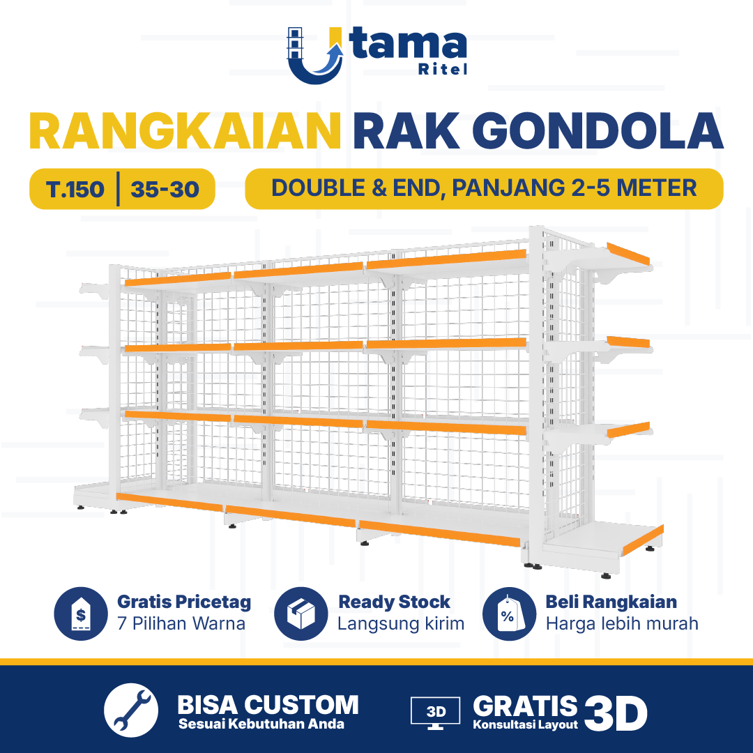 Rak Gondola Double 35-30
