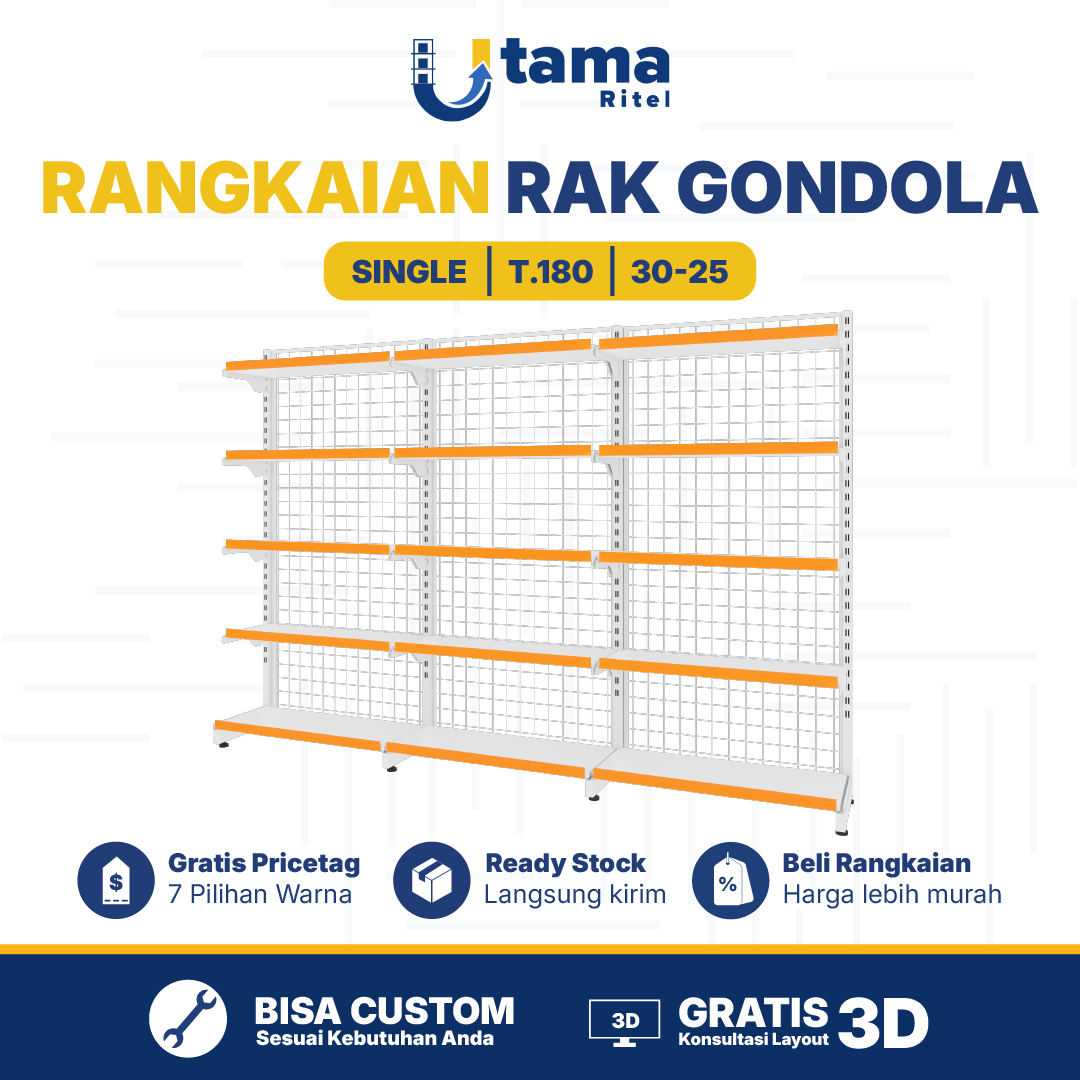 Rak Gondola Single 30-25